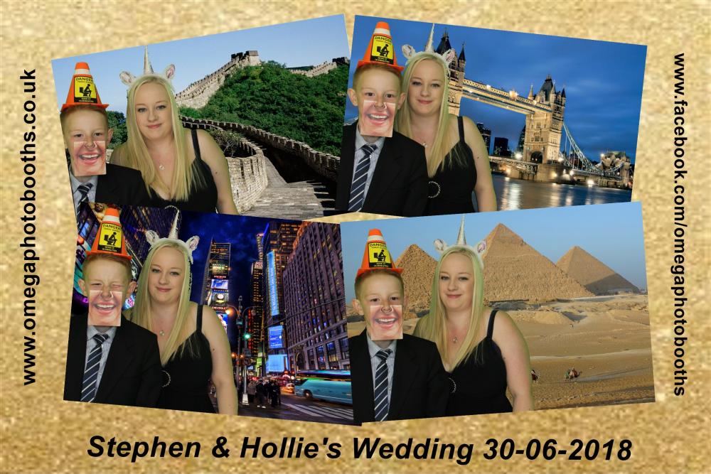 Stephen & Hollie's Wedding | View more photos from the event at gallery.omegaphotobooths.co.uk/u/OmegaPhotobooths/Stephen-Hollies-Wedding